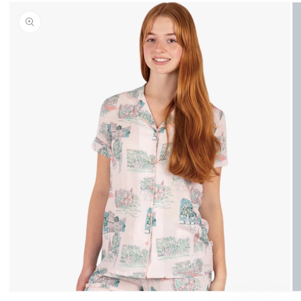 Imbali Charleston Charleston Scene Pajama Set-Artist Print